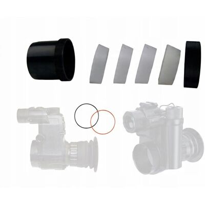Inny producent Adapter uniersalny do nakładka noktowizor 007s 007SP LRF + oringi Inny producent Adapter uniersalny do nakładka noktowizor 007s 007SP LRF + oringi