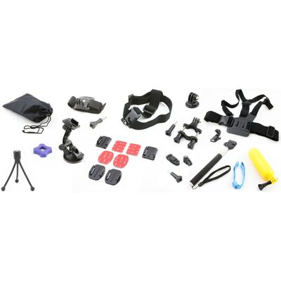 XREC Akcesoria Do Kamer Sporotwych Gopro Hero 4 3+ 3 + 2 1 / Sjcam Sj4000 Sj5000 Sj6000 Sj7000 XREC Akcesoria Do Kamer Sporotwych Gopro Hero 4 3+ 3 + 2 1 / Sjcam Sj4000 Sj5000 Sj6000 Sj7000