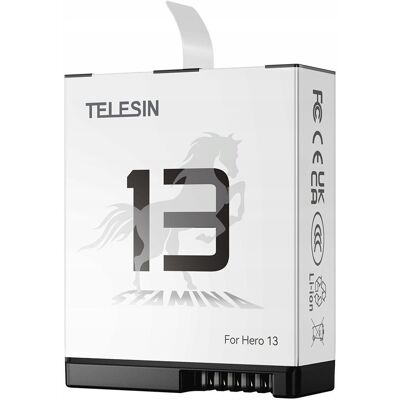 Akumulator Bateria Telesin 1950mah Stamina Do Gopro Hero 13 Hero13 Black / Jh-gp13 / S0-btr-04-tgp Akumulator Bateria Telesin 1950mah Stamina Do Gopro Hero 13 Hero13 Black / Jh-gp13 / S0-btr-04-tgp