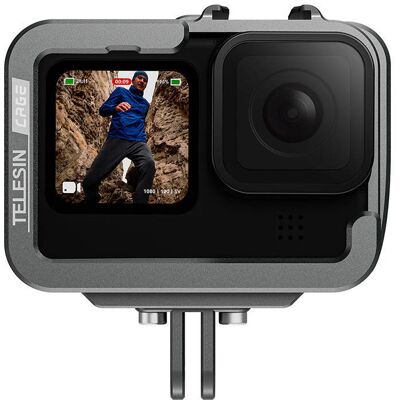 Alumuniowa Obudowa Zabezpieczająca Telesin Do Gopro Hero 11 / 10 / 9 Alumuniowa Obudowa Zabezpieczająca Telesin Do Gopro Hero 11 / 10 / 9