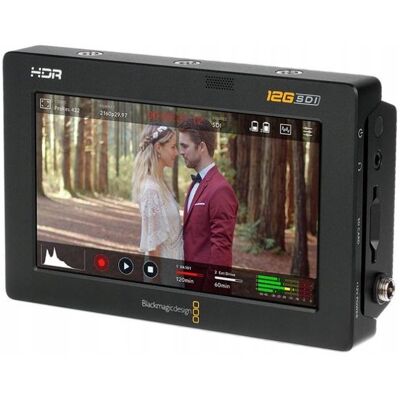 Inny producent Blackmagic Design Video Assist 5' 12G HDR Monitor i Rejestrator na Kartę SD Inny producent Blackmagic Design Video Assist 5' 12G HDR Monitor i Rejestrator na Kartę SD