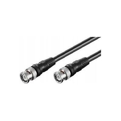 Inny producent BQ CABLE Kabel 2x wtyk BNC 50Ohm czarny 1m Inny producent BQ CABLE Kabel 2x wtyk BNC 50Ohm czarny 1m