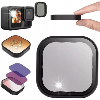 Inny producent Filtr Polaryzacyjny Cpl Mc12 Do Kamery Gopro Hero 13 Black / Telesin Inny producent Filtr Polaryzacyjny Cpl Mc12 Do Kamery Gopro Hero 13 Black / Telesin