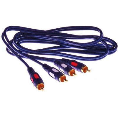 Inny producent KABEL 2 x RCA - 2 x RCA CINCH GOLD HQ 12m Inny producent KABEL 2 x RCA - 2 x RCA CINCH GOLD HQ 12m