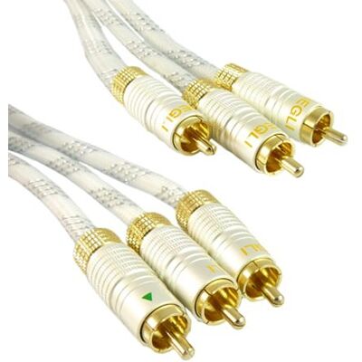 BEGLI Kabel 3 RCA - 3 RCA (1m) BEGLI Kabel 3 RCA - 3 RCA (1m)