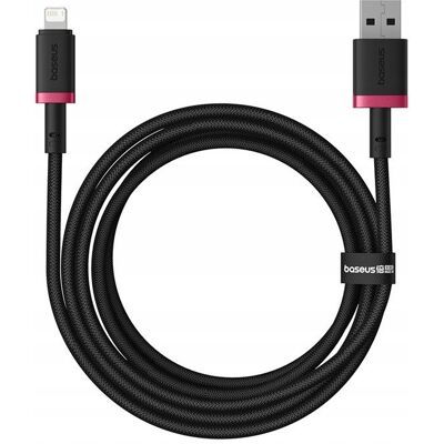 Inny producent Kabel Baseus Dura 2.4A 2m (czerwono-czarny) Inny producent Kabel Baseus Dura 2.4A 2m (czerwono-czarny)