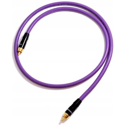 Melodiya RCA (Cinch) - Kabel RCA (Cinch) 1,5 m fioletowy - Kabel audio Melodiya RCA (Cinch) - Kabel RCA (Cinch) 1,5 m fioletowy - Kabel audio