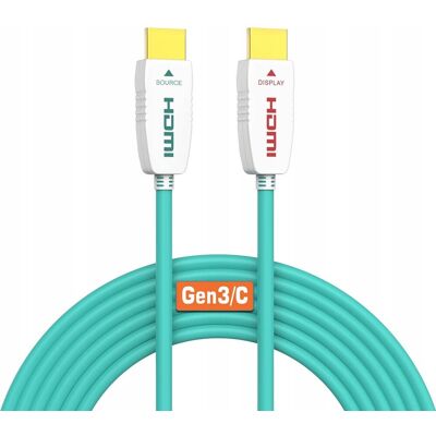 Inny producent Kabel HDMI RUIPRO 10m, 8K, 48 Gbit/s, 8K60Hz 4K120Hz, HDCP2.2/2.3 Inny producent Kabel HDMI RUIPRO 10m, 8K, 48 Gbit/s, 8K60Hz 4K120Hz, HDCP2.2/2.3