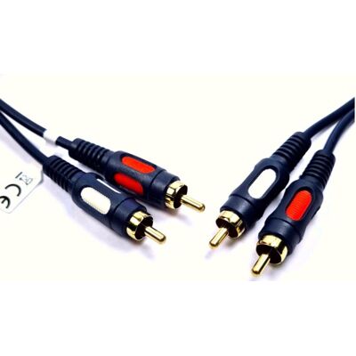 VOKOSMILE KABEL PRZEWÓD 2RCA / 2RCA 15M HQ ŁEZKA rk230 CINCH 2 X RCA VITALCO VOKOSMILE KABEL PRZEWÓD 2RCA / 2RCA 15M HQ ŁEZKA rk230 CINCH 2 X RCA VITALCO