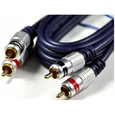 Kabel przewód 2XRCA - 2XRCA CHINCH 2*RCA VITALCO 25M RKD200 Kabel przewód 2XRCA - 2XRCA CHINCH 2*RCA VITALCO 25M RKD200