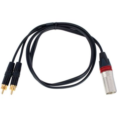 Inny producent Kabel przewód sygnałowy XLR - RCA 1 m pro snake Inny producent Kabel przewód sygnałowy XLR - RCA 1 m pro snake