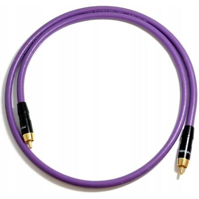 Kabel RCA do subwoofer Melodika MDSW15-1,5m Polski Purple Rain Kabel RCA do subwoofer Melodika MDSW15-1,5m Polski Purple Rain