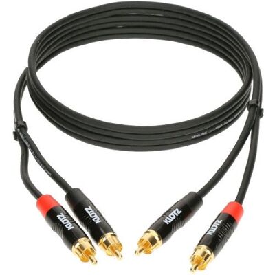 KLOTZ Minilink PRO KT-CC150 2x RCA - 2x RCA PRO - 1.5 m KLOTZ Minilink PRO KT-CC150 2x RCA - 2x RCA PRO - 1.5 m