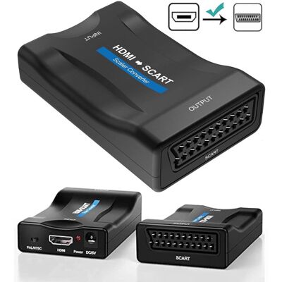 HP Konwerter obrazu i dźwięku z HDMI na SCART / EURO HP Konwerter obrazu i dźwięku z HDMI na SCART / EURO