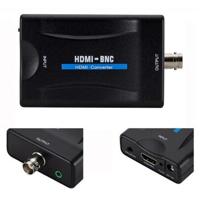 HP Konwerter z HDMI na BNC + audio JACK 3,5mm HP Konwerter z HDMI na BNC + audio JACK 3,5mm