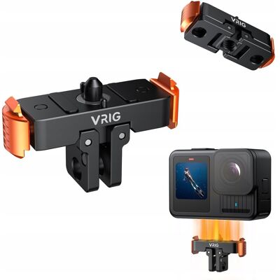 Inny producent Mocowanie Uchwyt Szybkozłączka Magnetyczna Magnes do GoPro HERO 13 BLACK Inny producent Mocowanie Uchwyt Szybkozłączka Magnetyczna Magnes do GoPro HERO 13 BLACK