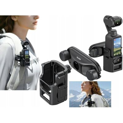TELESIN Obudowa Osłona Uchwyt Mocowanie do plecaka DJI Osmo Pocket 3 Quick-Release TELESIN Obudowa Osłona Uchwyt Mocowanie do plecaka DJI Osmo Pocket 3 Quick-Release