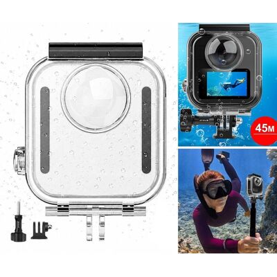 Puluz Obudowa Podwodna Wodoodporna Wodoszczelna Etui Do 45m Do Gopro Max 2 / Max2 / Pu1098t Puluz Obudowa Podwodna Wodoodporna Wodoszczelna Etui Do 45m Do Gopro Max 2 / Max2 / Pu1098t