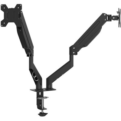 Inny producent Podwójny Uchwyt Do Ekranu 27'' (Maks.), Vesa 75/100 Mm, 20 Kg Inny producent Podwójny Uchwyt Do Ekranu 27'' (Maks.), Vesa 75/100 Mm, 20 Kg