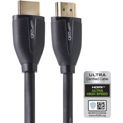 Qed Qe6032 Performance Ultra High Speed Hdmi - Kabel Hdmi 2.1 + Ethernet - 1.5M : Długość - 1,5M Qed Qe6032 Performance Ultra High Speed Hdmi - Kabel Hdmi 2.1 + Ethernet - 1.5M : Długość - 1,5M