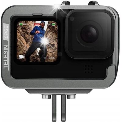 Inny producent Ramka Obudowa Frame Mount 2x Stopka Iso Do Gopro 13 / 12 Black / Aluminium Inny producent Ramka Obudowa Frame Mount 2x Stopka Iso Do Gopro 13 / 12 Black / Aluminium