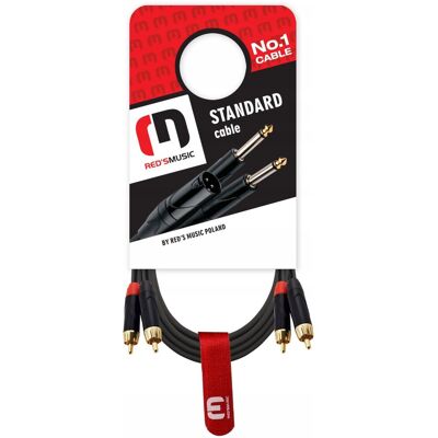 Inny producent Reds Music AU1560 Kabel Audio 2x RCA - 2x RCA Chincz 6m Inny producent Reds Music AU1560 Kabel Audio 2x RCA - 2x RCA Chincz 6m