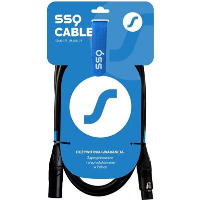 SOUND STATION QUALITY (SSQ) SSQ XX5 - Kabel XLR-XLR 5 metrowy SOUND STATION QUALITY (SSQ) SSQ XX5 - Kabel XLR-XLR 5 metrowy