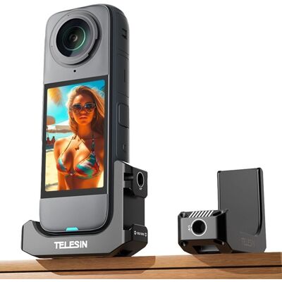 TELESIN Mini Cage Mount do Insta360 X4 - Lekki & Uniwersalny TELESIN Mini Cage Mount do Insta360 X4 - Lekki & Uniwersalny