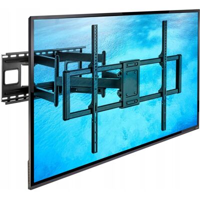 Uchwyt FIBER NOVELTY Mega 120 do TV 55-120 cali Czarny Uchwyt FIBER NOVELTY Mega 120 do TV 55-120 cali Czarny