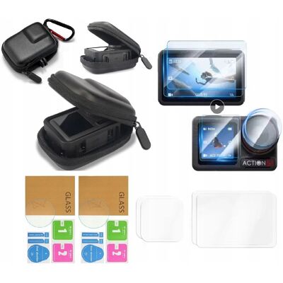 Shenzen Zestaw Akcesoriów Ochronnych DJI Osmo Action 5 Pro Etui + Szkło Shenzen Zestaw Akcesoriów Ochronnych DJI Osmo Action 5 Pro Etui + Szkło
