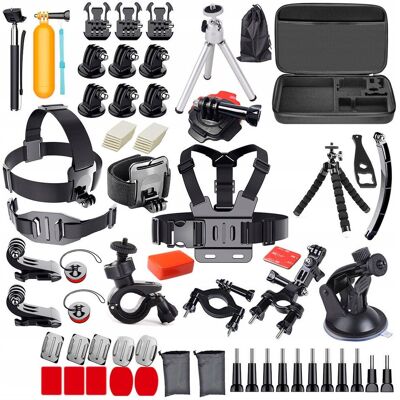 Zestaw Akcesoriów Xl Do Gopro Hero 11 10 9 Black Zestaw Akcesoriów Xl Do Gopro Hero 11 10 9 Black