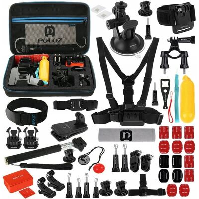 Zestaw uchwytów i mocowań Puluz PKT09 Combo Kits 53 in1 Zestaw uchwytów i mocowań Puluz PKT09 Combo Kits 53 in1