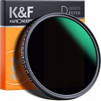 Inny producent Filtr K&f; Concept Fader Szary Regulowany Nd3-Nd1000 55 Mm 55mm / K&f Inny producent Filtr K&f; Concept Fader Szary Regulowany Nd3-Nd1000 55 Mm 55mm / K&f