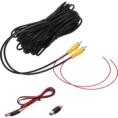 Inny producent Kabel 10m Wideo Cinch Do Kamery Monitoringu Rca Zasilający Czarny Inny producent Kabel 10m Wideo Cinch Do Kamery Monitoringu Rca Zasilający Czarny