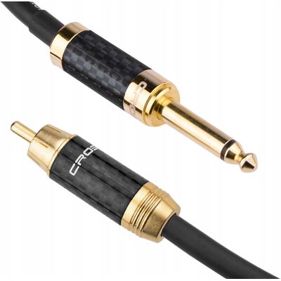 Inny producent Kabel Przewód 6,3 Jack Mono - Rca Klotz V.2 3m Inny producent Kabel Przewód 6,3 Jack Mono - Rca Klotz V.2 3m