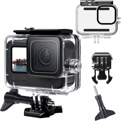 Inny producent Obudowa Wodoodporna Gopro Hero 9 10 11 12 60m Nurkowanie Czarna Akcesoriahd Inny producent Obudowa Wodoodporna Gopro Hero 9 10 11 12 60m Nurkowanie Czarna Akcesoriahd