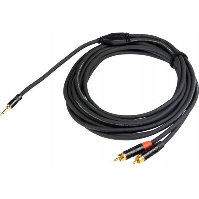 Inny producent Proel Chlp215lu10xl Kabel Jack Stereo 3,5 Mm - 2x Rca 10m Inny producent Proel Chlp215lu10xl Kabel Jack Stereo 3,5 Mm - 2x Rca 10m