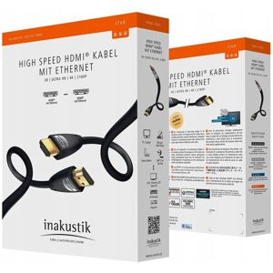 In-Akustik Inakustik STAR HDMI 0,75m Kabel HDMI 3D 4K ARC In-Akustik Inakustik STAR HDMI 0,75m Kabel HDMI 3D 4K ARC