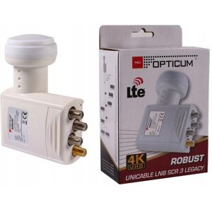 Konwerter LNB Unicable Opticum SCR 3 Legacy 0,1 dB Konwerter LNB Unicable Opticum SCR 3 Legacy 0,1 dB