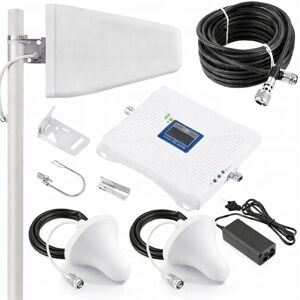 JS Wzmacniacz Sygnału GSM LTE 4G 3G Repeater Booster Antena Zestaw 3 Anteny JS Wzmacniacz Sygnału GSM LTE 4G 3G Repeater Booster Antena Zestaw 3 Anteny