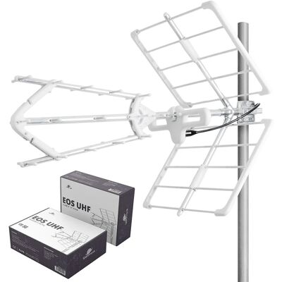 Antena Dvb-T2 Spacetronik Eos Uhf White Dziesiątki Kanałów Doskonała Jakość Antena Dvb-T2 Spacetronik Eos Uhf White Dziesiątki Kanałów Doskonała Jakość
