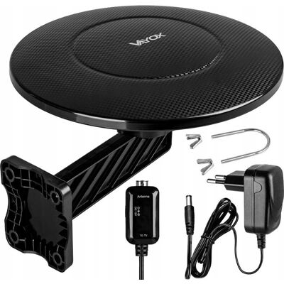ANTENA DVBT2 DO TV NAZIEMNEJ DOOKÓLNA MUX8 4K FILTR 5G LTE Digital360 VAYOX ANTENA DVBT2 DO TV NAZIEMNEJ DOOKÓLNA MUX8 4K FILTR 5G LTE Digital360 VAYOX