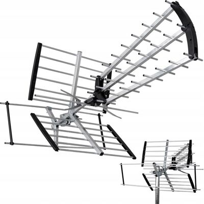 VAYOX ANTENA KIERUNKOWA DVB-T2 DO TV NAZIEMNEJ MUX8 Filtr LTE HD 4K UHF VHF 120km VAYOX ANTENA KIERUNKOWA DVB-T2 DO TV NAZIEMNEJ MUX8 Filtr LTE HD 4K UHF VHF 120km