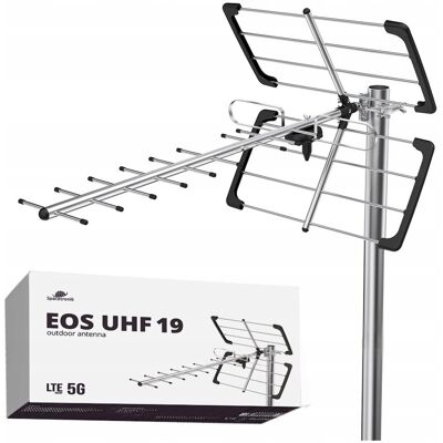 Antena kierunkowa DVB-T2 do TV Naziemnej Spacetronik filtr LTE 4K UHF Antena kierunkowa DVB-T2 do TV Naziemnej Spacetronik filtr LTE 4K UHF