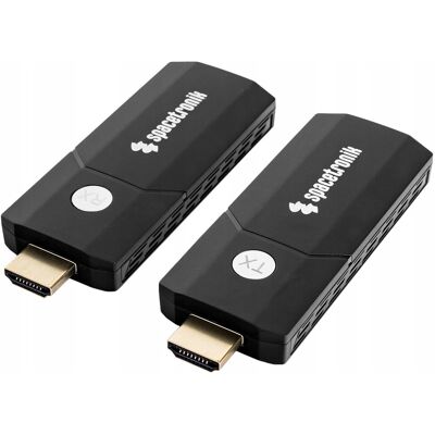 Bezprzewodowy transmiter HDMI 4K 50m Spacetronik nadajnik odbiornik Kabel Bezprzewodowy transmiter HDMI 4K 50m Spacetronik nadajnik odbiornik Kabel