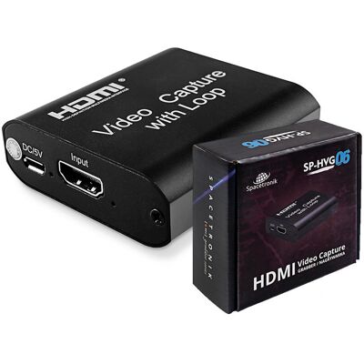 Grabber Nagrywarka Hdmi Spacetronik Sp-Hvg06 Do Pc Grabber Nagrywarka Hdmi Spacetronik Sp-Hvg06 Do Pc
