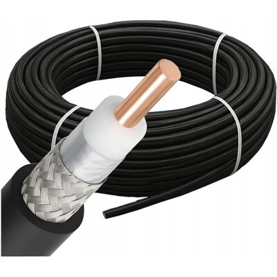 Inny producent KABEL ANTENOWY RG6 KONCENTRYCZNY PRZEWÓD HD 4K ŻEL TV SAT ZEWNĘTRZNY WTYK F Inny producent KABEL ANTENOWY RG6 KONCENTRYCZNY PRZEWÓD HD 4K ŻEL TV SAT ZEWNĘTRZNY WTYK F