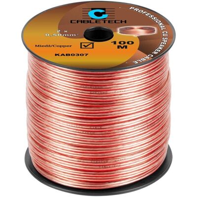 Cabletech Kabel głośnikowy 0,5mm Cabletech Kabel głośnikowy 0,5mm