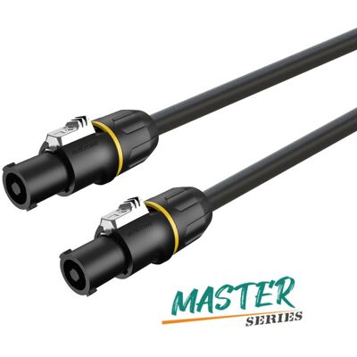 Kabel głośnikowy 2 x 1,5mm2 2 x złącze głośnikowe 15m Roxtone MSSS215L15 Kabel głośnikowy 2 x 1,5mm2 2 x złącze głośnikowe 15m Roxtone MSSS215L15