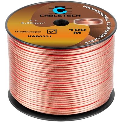 Cabletech Kabel głośnikowy 6mm Cabletech Kabel głośnikowy 6mm